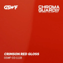 Wzronik podglądowy dla folii ochronne o kolorze crimson red gloss. Metaliczny czerwony.