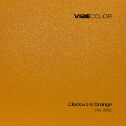 NKODA | VIBE COLOR PPF | CLASSICS | Clockwork Orange | Folia do zmiany koloru 100% TPU PPF | Wysoki połysk | Pomarańczowy