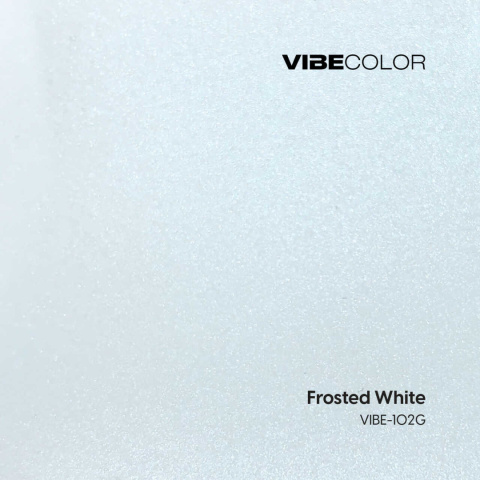 NKODA | VIBE COLOR PPF | CLASSICS | Frosted White | Folia do zmiany koloru 100% TPU PPF | Wysoki połysk | Biały