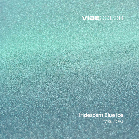 NKODA | VIBE COLOR PPF | SPECIALTY | Iridescent Blue Ice | Folia do zmiany koloru 100% TPU PPF | Wysoki połysk | Niebieski
