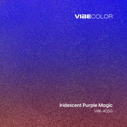 NKODA | VIBE COLOR PPF | SPECIALTY | Iridescent Purple Magic | Folia do zmiany koloru 100% TPU PPF | Wysoki połysk | Fioletowy